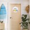 Summer Decor Summer Door Decor Flip Flop Hanging Plaque Wooden Hello Summer Sign Front Door Hanger Door Sign